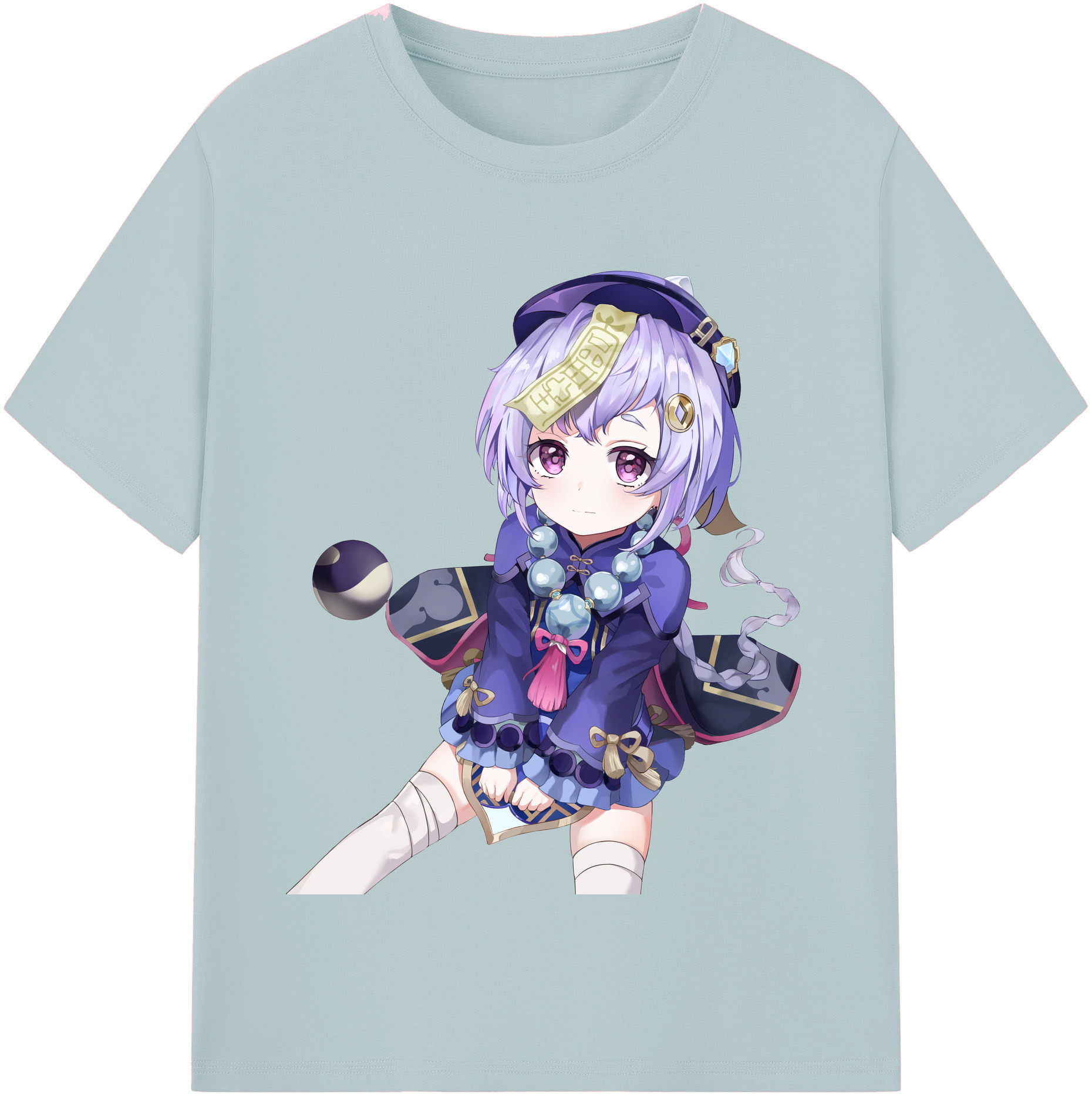 げんし神 七七 なな  genshin Nana 綿100％半袖Tシャツ（フロントプリント）